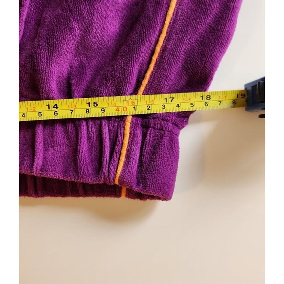 BDG Urban Outfitter Purple Orange Velvet Track Pants - XXL Women's - Flare - Picture 7 of 8